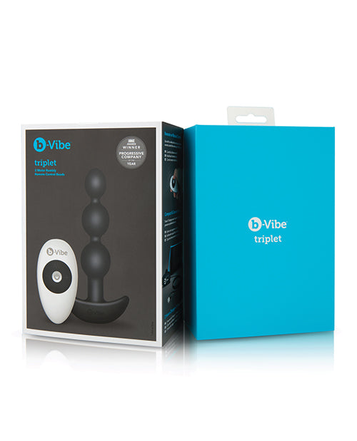b-Vibe Remote Triplet Anal Beads