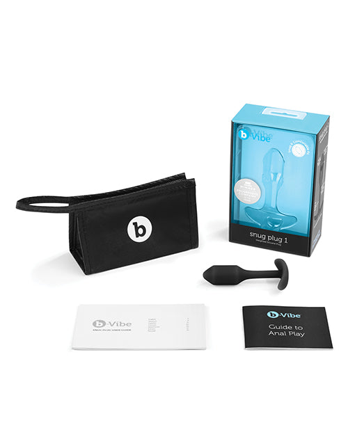 b-Vibe Snug Plug 1 - .55g - Empower Pleasure