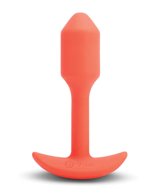 b-Vibe Vibrating Snug Plug - Small - Orange