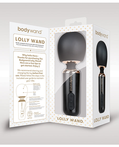 XGen Bodywand Lolly Wand - Black - Empower Pleasure
