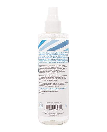 Before & After Spray Toy Cleaner - 8.5 oz - Empower Pleasure