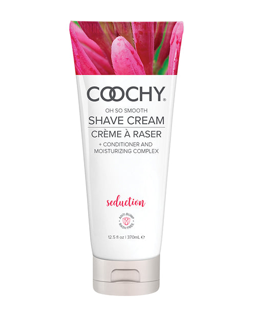 COOCHY Seduction Shave Cream - 12.5 oz Honeysuckle/Citrus - Empower Pleasure