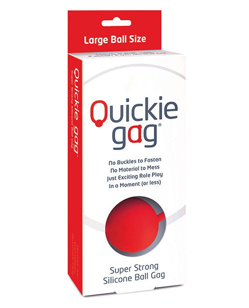Quickie Ball Gag Large - Empower Pleasure