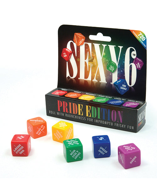 Sexy 6 Dice Game - Pride Edition - Empower Pleasure