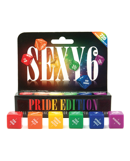 Sexy 6 Dice Game - Pride Edition - Empower Pleasure