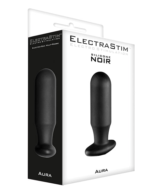 ElectraStim Aura Silicone Noir Multi-Purpose Probe - Empower Pleasure