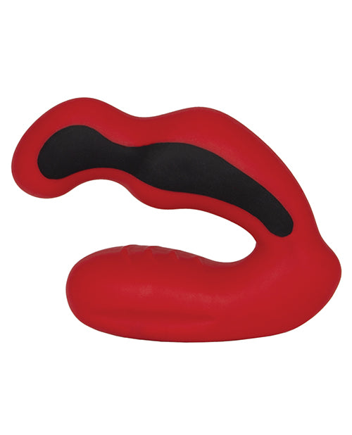 ElectraStim Silicone Fusion Habanero Prostate Massager - Red/Black - Empower Pleasure