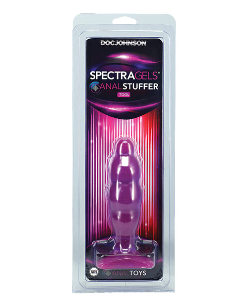 Spectra Gels Anal Stuffer - Purple - Empower Pleasure