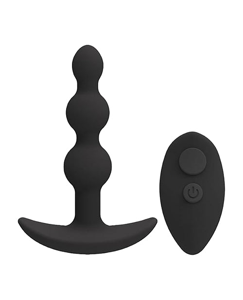 A Play Shaker Rechargeable Silicone Anal Plug with Remote - Empower Pleasure