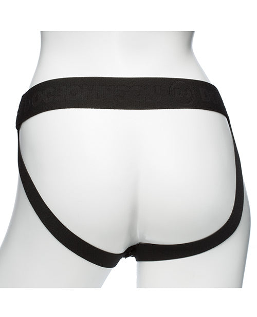 Body Extensions Be Naughty Vibrating 4-Piece Strap-On Set - Black