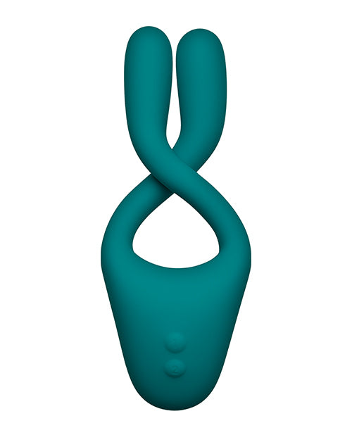 Tryst V2 Bendable Multi Zone Massager with Remote - Teal - Empower Pleasure