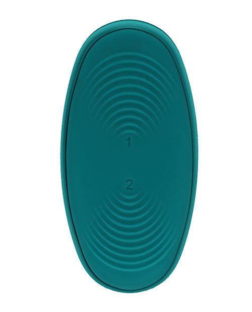 Tryst V2 Bendable Multi Zone Massager with Remote - Teal - Empower Pleasure