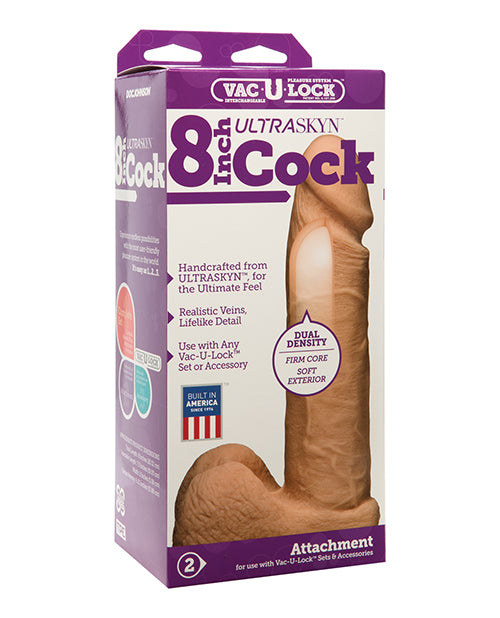 Vac-U-Lock 8" UR3 Cock & Balls