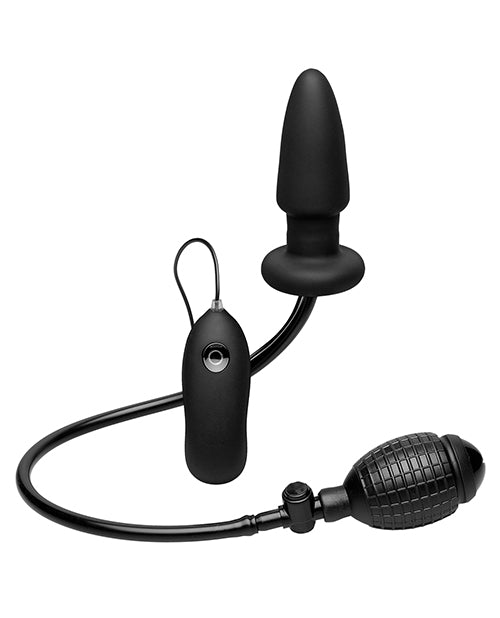Deluxe Wonder Plug Inflatable Vibrating Butt Plug - Multi Speed - Empower Pleasure
