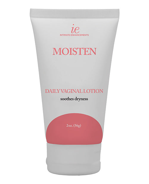 Intimate Enhancements Moisten Daily Vaginal Lotion - 2 oz - Empower Pleasure