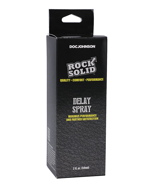 Rock Solid Delay Spray - 2 oz - Empower Pleasure