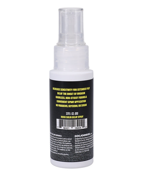 Rock Solid Delay Spray - 2 oz - Empower Pleasure
