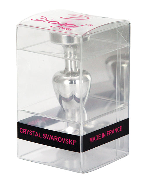 Diogol Anni Magnetic Stone - 25 mm Clear/Red - Empower Pleasure