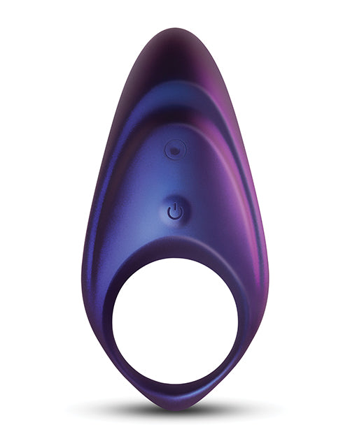 Hueman Neptune Vibrating Cock Ring - Purple - Empower Pleasure