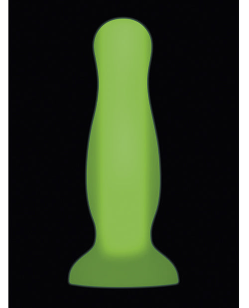 Evolved Luminous Anal Plug Large - Green - Empower Pleasure