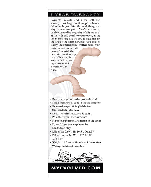 Evolved Real Supple Silicone Poseable 10.5"