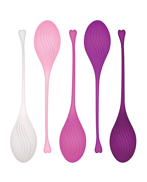 Evolved Tight & Delight 5 pc Weighted Kegel Ball Set - Assorted Colors - Empower Pleasure