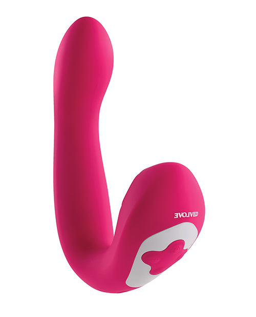 Evolved Buck Wild Come Hither Dual End Massager - Pink - Empower Pleasure