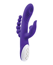 Evolved Lick Me Triple Stim Vibe - Purple - Empower Pleasure