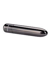 Evolved Real Simple Rechargeable Bullet - Black Chrome - Empower Pleasure