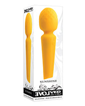 Evolved Sunshine Flexible Wand Vibrator - Yellow - Empower Pleasure