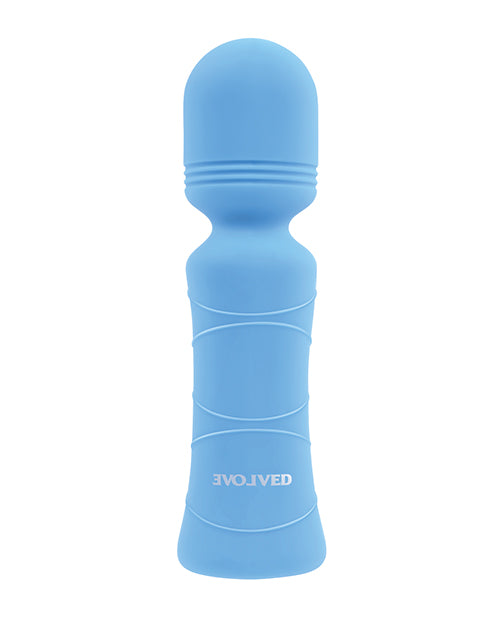 Evolved Out of The Blue Vibrating Mini Wand - Blue - Empower Pleasure