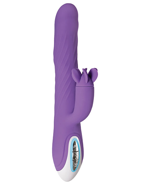 Evolved Tilt O Whirl Dual Stim - Purple - Empower Pleasure