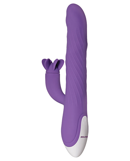 Evolved Tilt O Whirl Dual Stim - Purple - Empower Pleasure