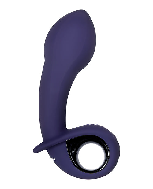 Evolved Inflatable G Rechargeable Vibrator - Purple - Empower Pleasure