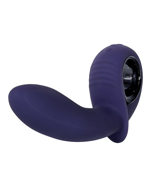 Evolved Inflatable G Rechargeable Vibrator - Purple - Empower Pleasure
