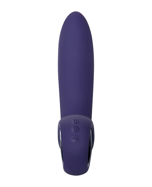 Evolved Inflatable G Rechargeable Vibrator - Purple - Empower Pleasure