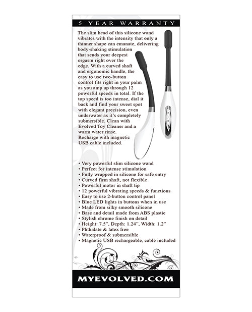 Evolved Perfect Point - Black/White - Empower Pleasure