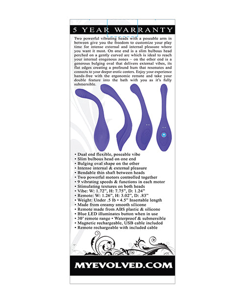 Evolved Anywhere Vibe - Blue - Empower Pleasure