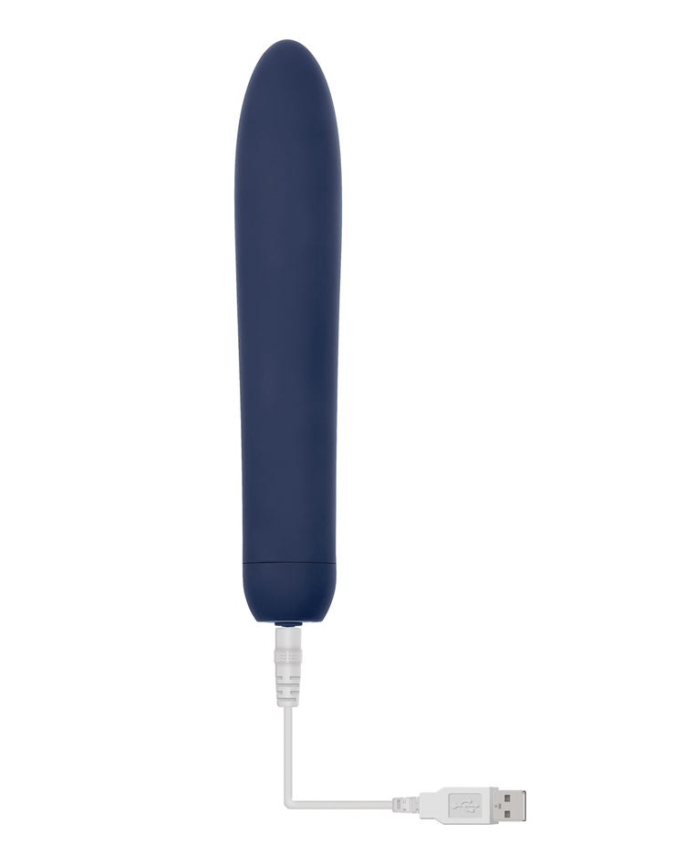 Evolved Straight Forward Vibrator - Blue - Empower Pleasure