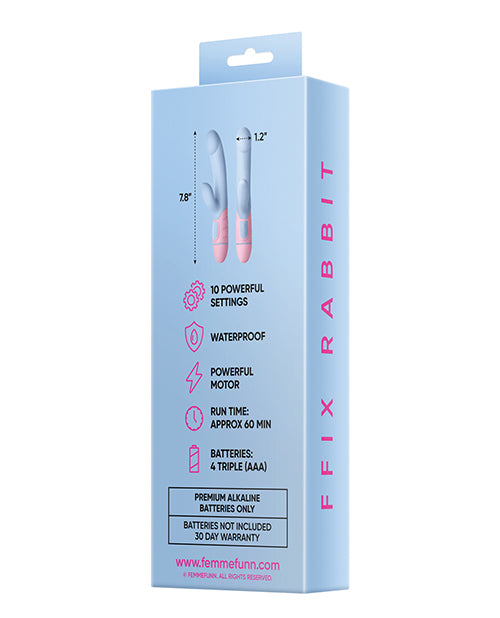 Femme Funn Ffix Rabbit - Assorted Colors - Empower Pleasure