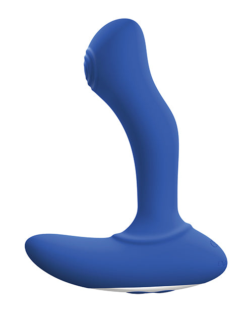 Forto Thumper Anal Vibrator - Blue - Empower Pleasure