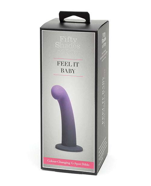 Fifty Shades of Grey Feel it Baby Colour Changing G-Spot Dildo