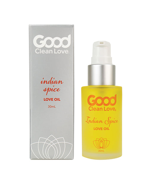 Good Clean Love Indian Spice Love Oil - Assorted Sizes - Empower Pleasure