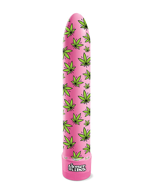 Stoner Vibes Pack A Fatty Multi Speed Vibrator - Pink Kush - Empower Pleasure