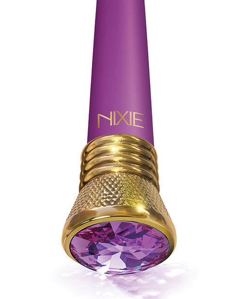 Nixie Mystic Wave Satin Bulb Vibe - 10-Function Amethyst