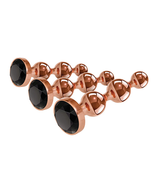 Gender X Gold Digger Set - Rose Gold/Black - Empower Pleasure