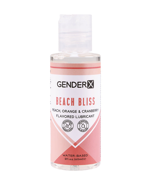 Gender X Flavored Lube - 2 oz Beach Bliss - Empower Pleasure