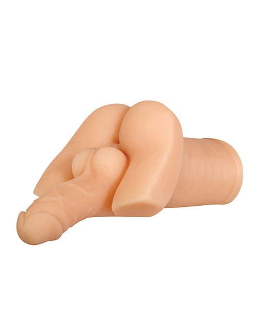 Gender X Backdoor Bash Stroker - Light - Empower Pleasure