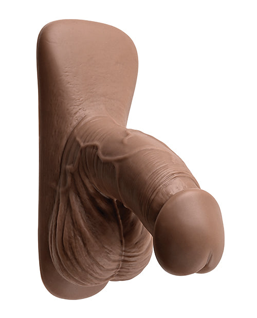 Gender X 4" Silicone Packer - Dark - Empower Pleasure