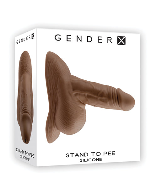 Gender X Silicone Stand To Pee - Dark - Empower Pleasure